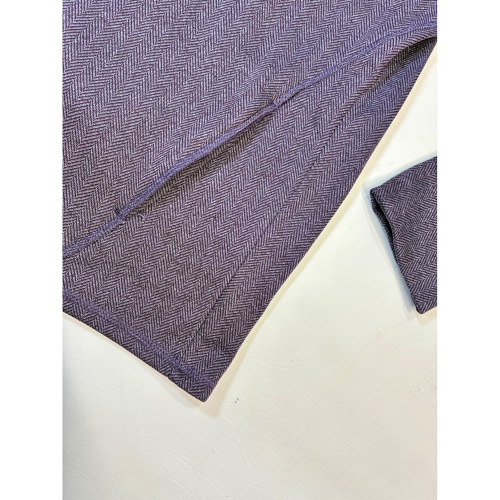 Champion Women's XXL Full Zip‎ Jacket Herringbone Purple Athletic Wear - Picture 5 of 10